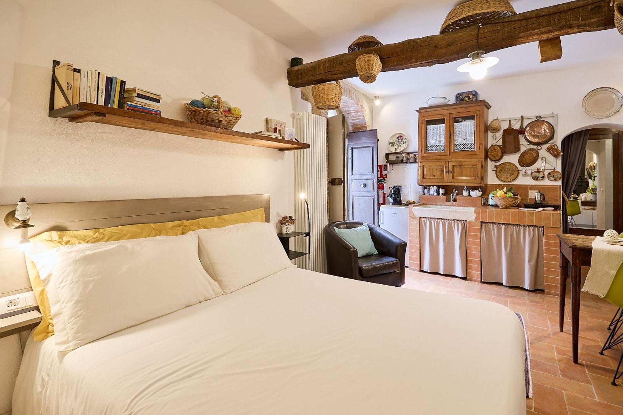 Casa Torta Hotel Monticchiello Luaran gambar