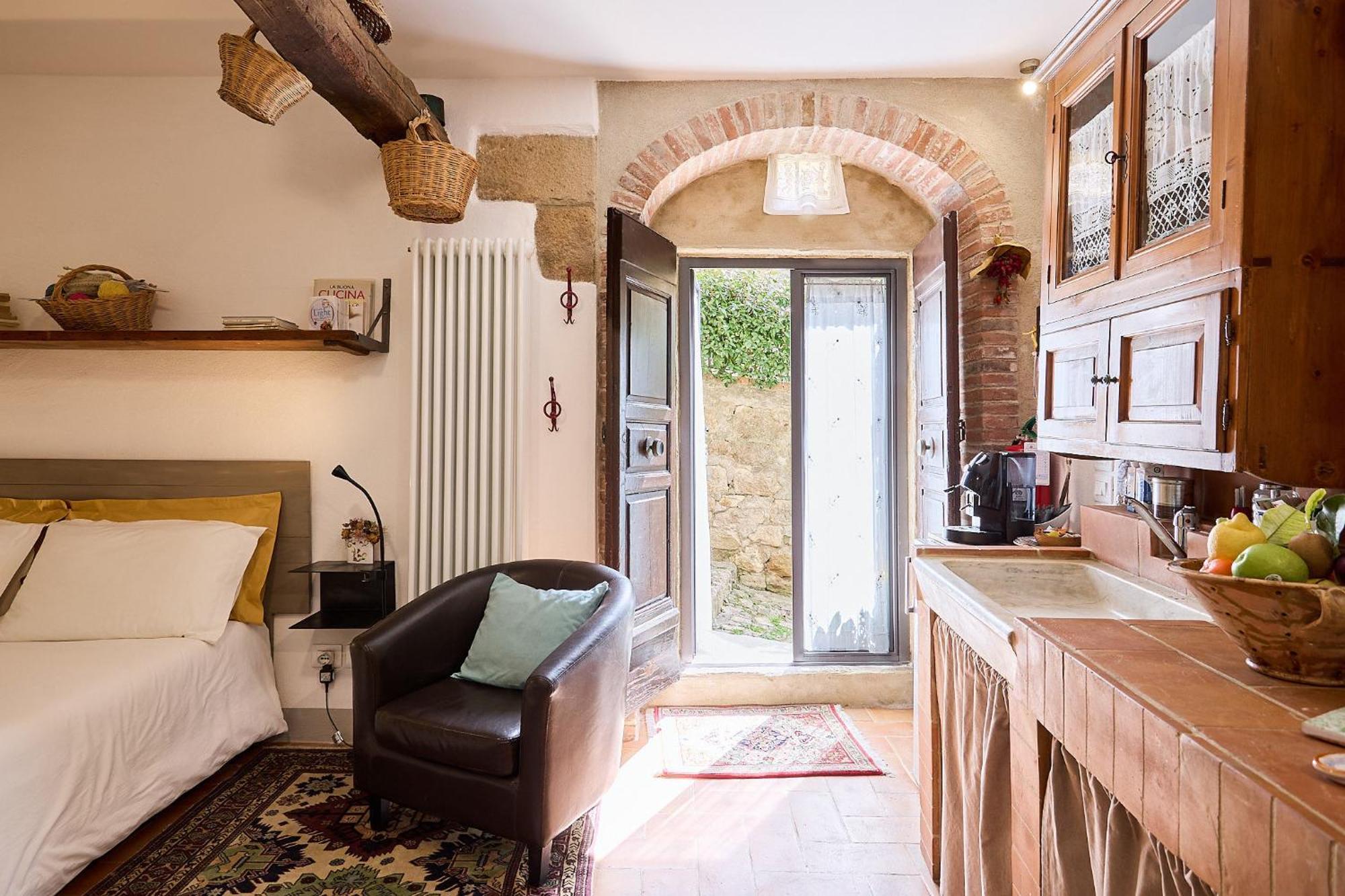 Casa Torta Hotel Monticchiello Luaran gambar