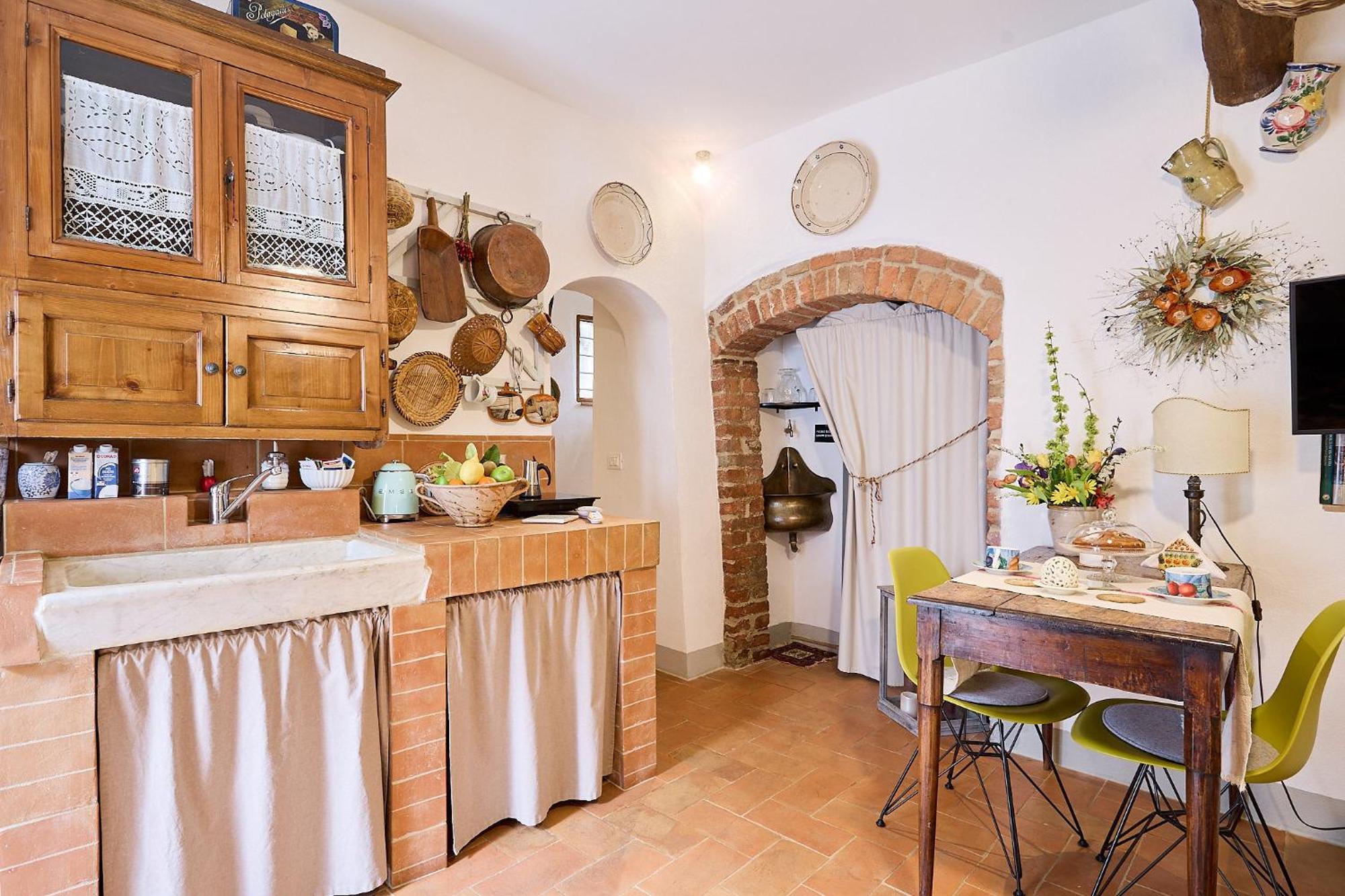 Casa Torta Hotel Monticchiello Luaran gambar